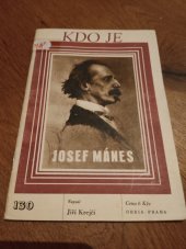 kniha Josef Mánes, Orbis 1949