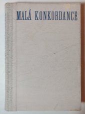 kniha Malá konkordance Biblický ukazatel, Křesťanská služba 1941