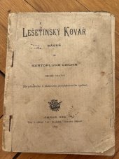 kniha Lešetínský kovář, s.n. 