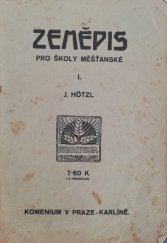 kniha Zeměpis pro školy měšťanské. I, Komenium 1922