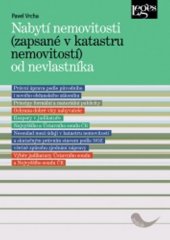 kniha Nabytí nemovitosti (zapsané v katastru nemovitostí) od nevlastníka, Leges 2015