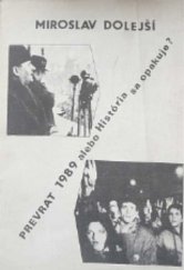 kniha Prevrat 1989 alebo história sa opakuje?, Agres 1991