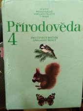 kniha Přírodověda pro čtvrtý ročník základní školy, SPN 1989