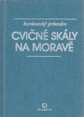 kniha Cvičné skály na Moravě horolezecký průvodce, Olympia 1988