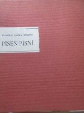 kniha Píseň písní, píseň nejpřednější, Československý spisovatel 1950