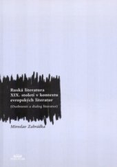 kniha Ruská literatura XIX. století v kontextu evropských literatur (osobnosti a dialog literatur), Periplum 2005