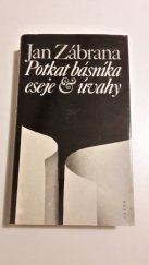 kniha Potkat básníka eseje a úvahy, Odeon 1989