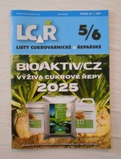 kniha Listy cukrovarnické a řepařské číslo 5/6 ročník 2025 Časopis pro obor cukrovka-cukr-líh., nakladatelství VUC Praha a.s. 2025