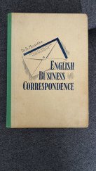 kniha English bussines correspondence, Otakar Šeba 1947