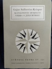 kniha Katilinovo spiknutí Válka s Jugurthou, SNKLU 1962