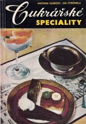 kniha Cukrářské speciality, Merkur 1969
