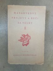 kniha Masarykovy projevy a řeči za války. [Sv.] 2, - Dokumenty k Masarykovu pobytu v Rusku, Stanislav Minařík 1920