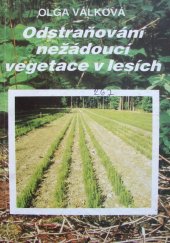 kniha Odstraňování nežádoucí vegetace v lesích, SZN 1989