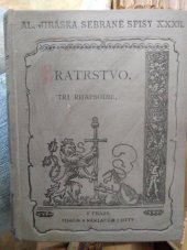 kniha Bratrstvo II, - Mária - tři rhapsodie., J. Otto 1905