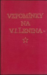 kniha Vzpomínky na V.I. Lenina [Sborník], SNPL 1955