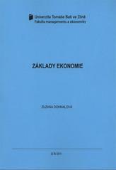 kniha Základy ekonomie, Univerzita Tomáše Bati ve Zlíně 2011