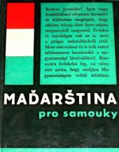 kniha Maďarština pro samouky, SPN 1965