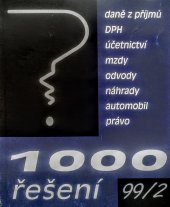 kniha 1000 řešení 99/2, Poradce 1999