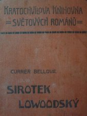kniha Sirotek Lowoodský, Karel Kratochvíl 1924
