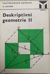 kniha Deskriptivní geometrie II, SNTL 1980