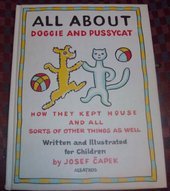 kniha All about doggie and pussycat how they kept house and all sorts of other things as well, Albatros 1996