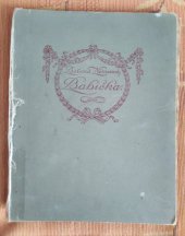 kniha Babička Obrazy z venkov. života, Česká grafická Unie 1921