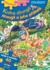 kniha Kniha džunglí - Mauglí a jeho přátelé samolepkové puzzle pohádky, Sun 2012