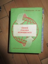 kniha Česko-italská konverzace, Státní pedagogické nakladatelství 1960