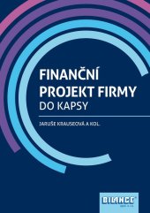 kniha Finanční projekt firmy Do kapsy, Bilance 2013