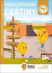 kniha Procvičování češtiny Párové souhlásky, vlastní jména, koncovky podstatných jmen..., Fraus 2023