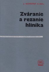 kniha Zváranie a rezanie hliníka, SVTL 1964