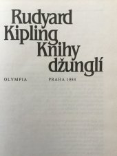 kniha Kniha džunglí, Státní nakladatelství 1934