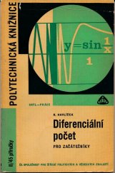 kniha Diferenciální počet pro začátečníky, SNTL 1965