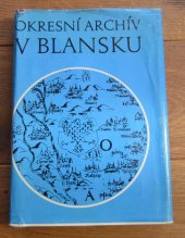 kniha Okresní archiv v Blansku, ONV 1964