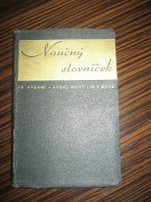 kniha Naučný slovníček IV.přepracované a značně doplněné vydání, Nový lid 1937