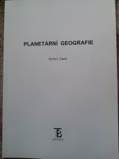 kniha Planetární geografie, Karolinum  1992