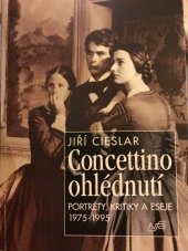 kniha Concettino ohlédnutí portréty, kritiky a eseje : 1975-1995, Národní filmový archiv 1996