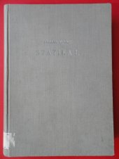 kniha Statika [Určeno] pro posl. inž. stavitelství, SPN 1952