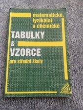 kniha Matematické, fyzikální a chemické tabulky a vzorce , Prometheus  2009