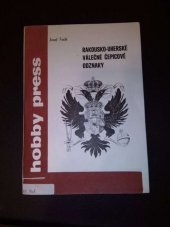 kniha Rakousko-uherské válečné čepicové odznaky, Hobby Press 1991