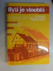 kniha Bytí je vlnobití gratulovník k 80. narozeninám Radima Palouše, Zdeněk Susa 2004