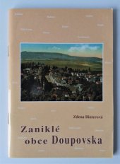 kniha Zaniklé obce Doupovska v bývalém okrese Kadaň, Okresní muzeum v Chomutově 1998