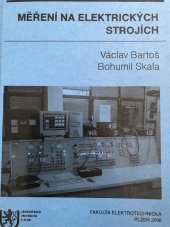 kniha Měření na elektrických strojích, Západočeská univerzita v Plzni 2006