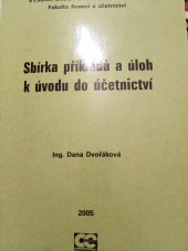 kniha Sbírka příkladů a úloh k úvodu do účetnictví, Oeconomica 2005