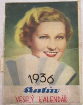 kniha Baťův veselý kalendář [na rok] 1936, Baťa 1935