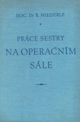 kniha Práce sestry na operačním sále Příručka pro sestry operačních odd. za spolupráce M. Jaroše (ortopedie), Ant. Lukeše (otorhinolaryngologie), V. Michala (oftalmologie), V. Šebka (gynekologie a porodnictví), SZdN 1955