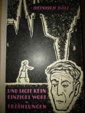 kniha Und Sagte kein einziges Wort Erzählugen, Verlag für Frendsprachige Literatur 1958