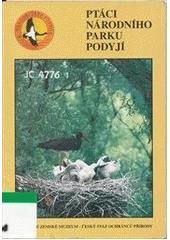 kniha Ptáci Národního parku Podyjí, Moravské zemské museum 1995