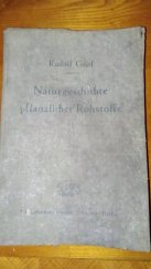 kniha   Naturgeschichte pflanzlicher Rohstoffe,  J.F. Lehmanns Verlag 1938