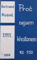 kniha Proč nejsem křesťanem, Volná myšlenka 1928